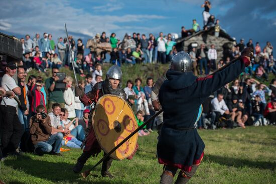 Abalakskoye Field reenactment festival in Omsk region