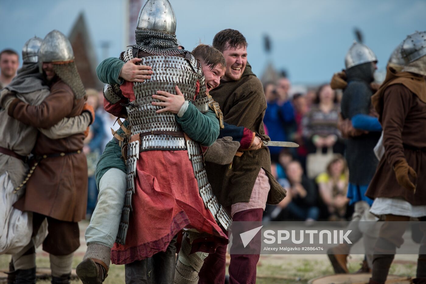 Abalakskoye Field reenactment festival in Omsk region