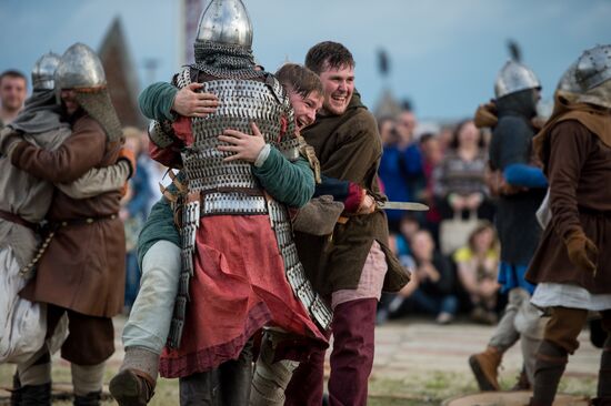 Abalakskoye Field reenactment festival in Omsk region