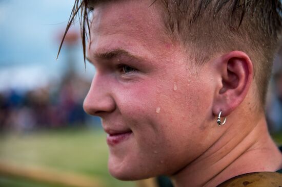 Abalakskoye Field reenactment festival in Omsk region
