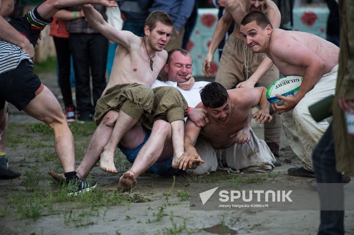 Abalakskoye Field reenactment festival in Omsk region