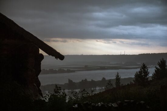Abalakskoye Field reenactment festival in Omsk region