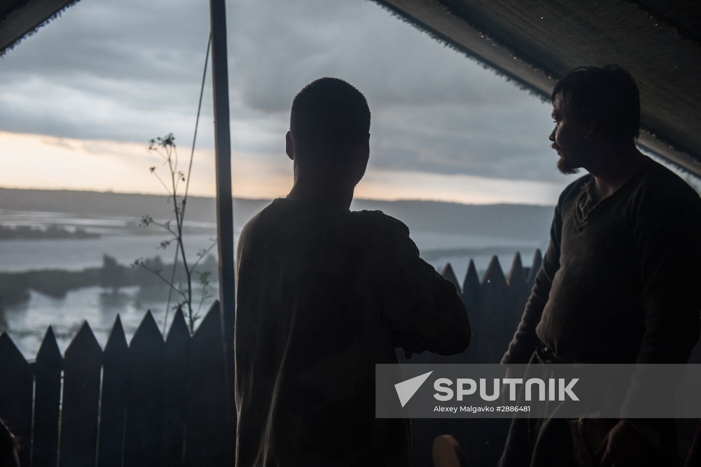 Abalakskoye Field reenactment festival in Omsk region