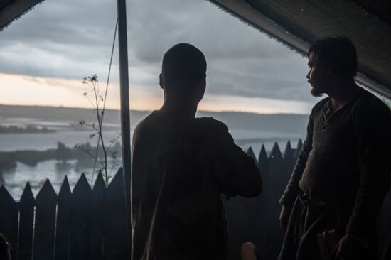 Abalakskoye Field reenactment festival in Omsk region