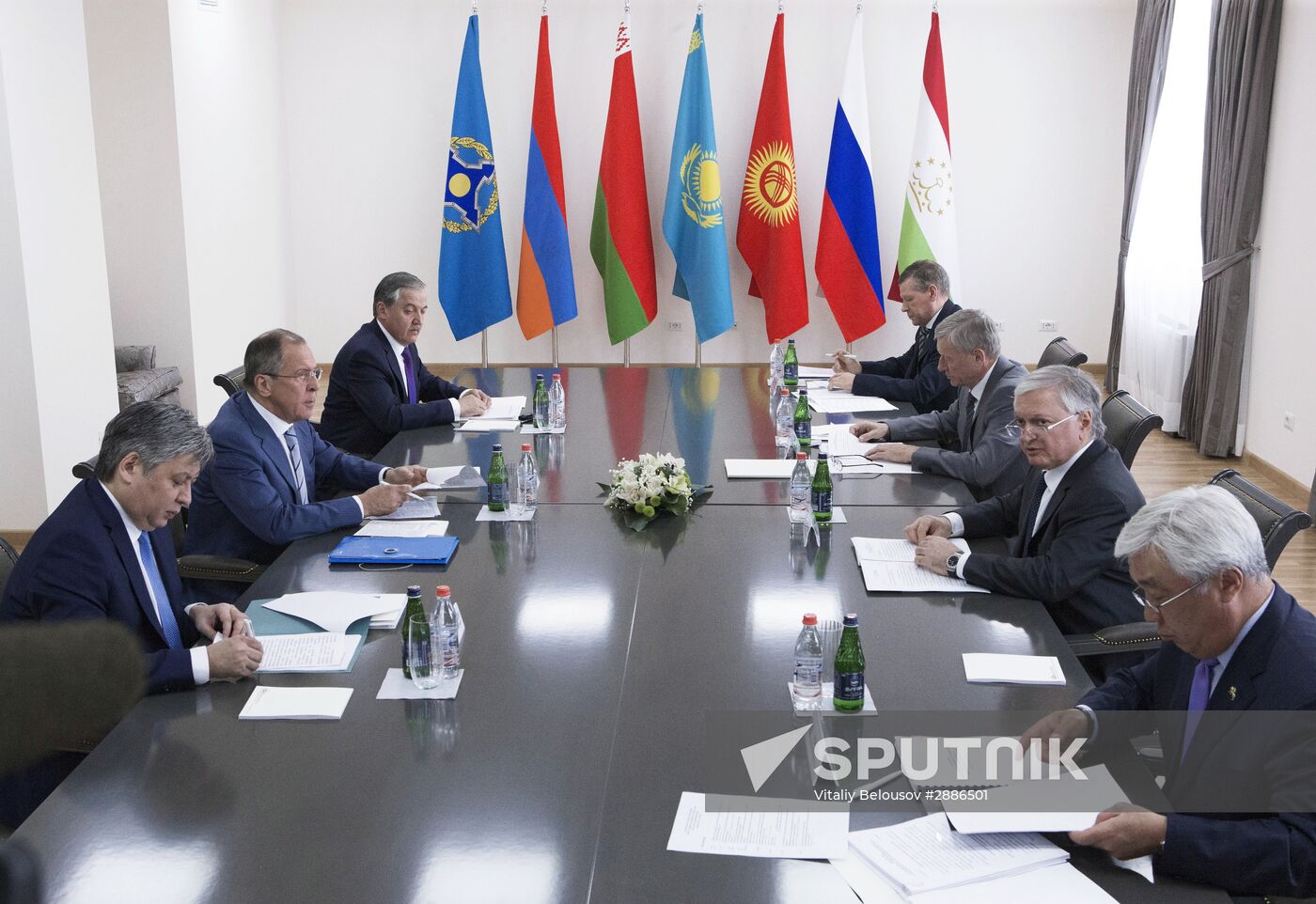 Russian Foreign Minister Sergei Lavrov visits Armenia