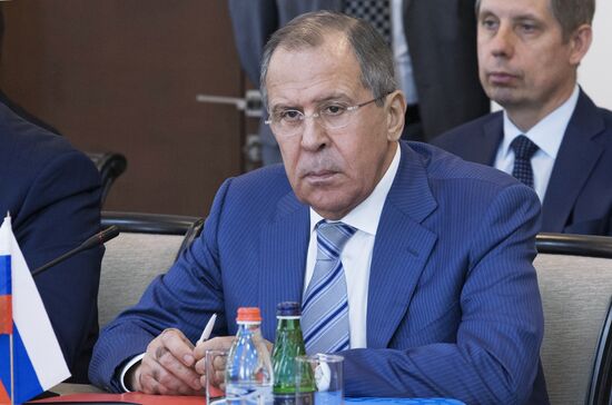 Russian Foreign Minister Sergei Lavrov visits Armenia