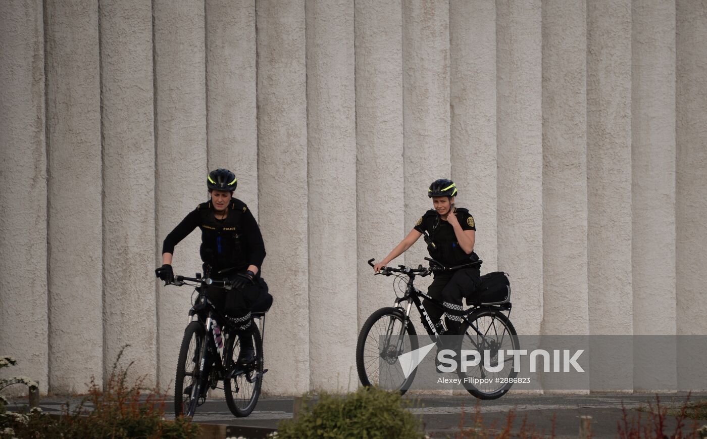 Icelandic national football team greeted by fans after returning from Euro 2016