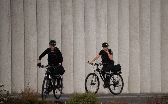 Icelandic national football team greeted by fans after returning from Euro 2016