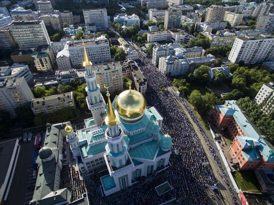 Moscow hosts Eid al-Fitr celebrations