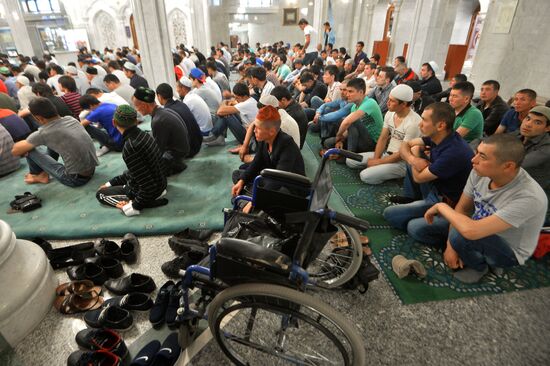 Eid al-Fitr celebrations in Russia
