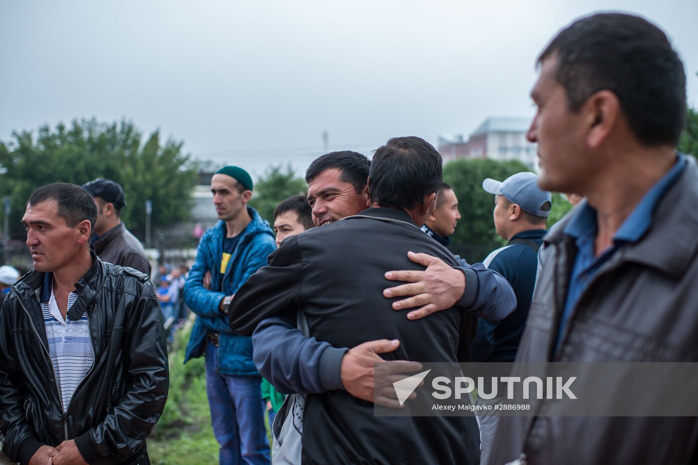 Eid al-Fitr celebrations in Russia