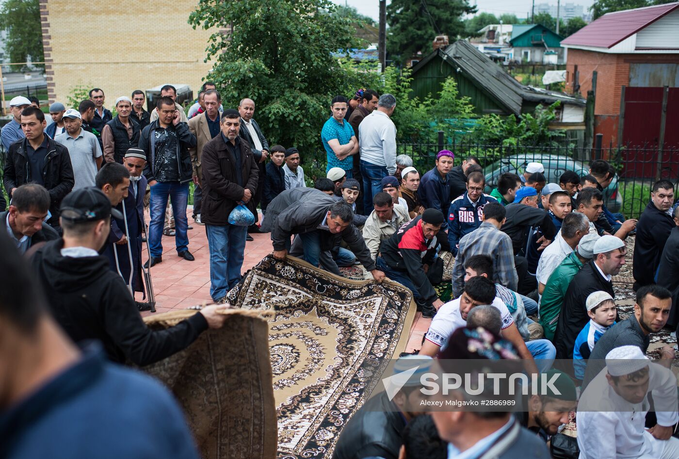 Eid al-Fitr celebrations in Russia