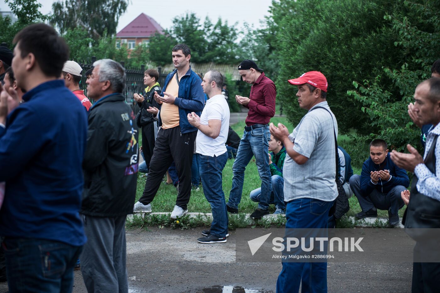 Eid al-Fitr celebrations in Russia