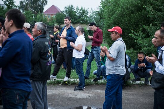 Eid al-Fitr celebrations in Russia