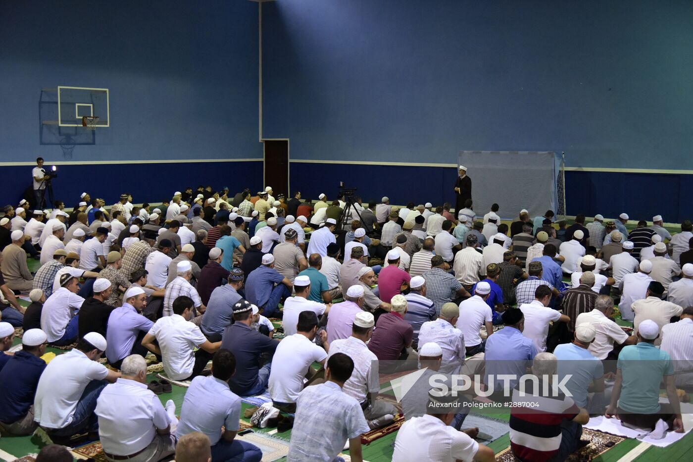 Eid al-Fitr day celebrations in Russia
