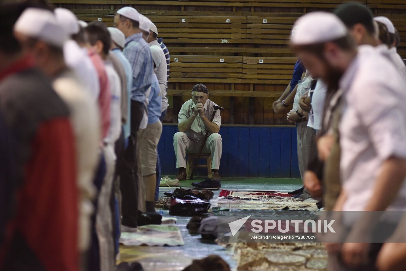 Eid al-Fitr day celebrations in Russia