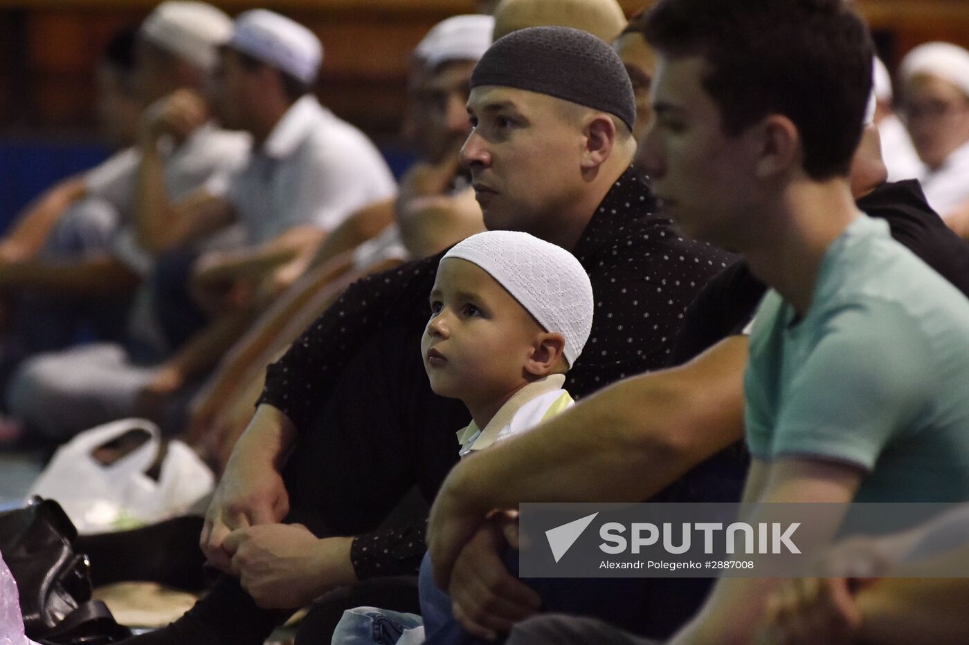 Eid al-Fitr day celebrations in Russia