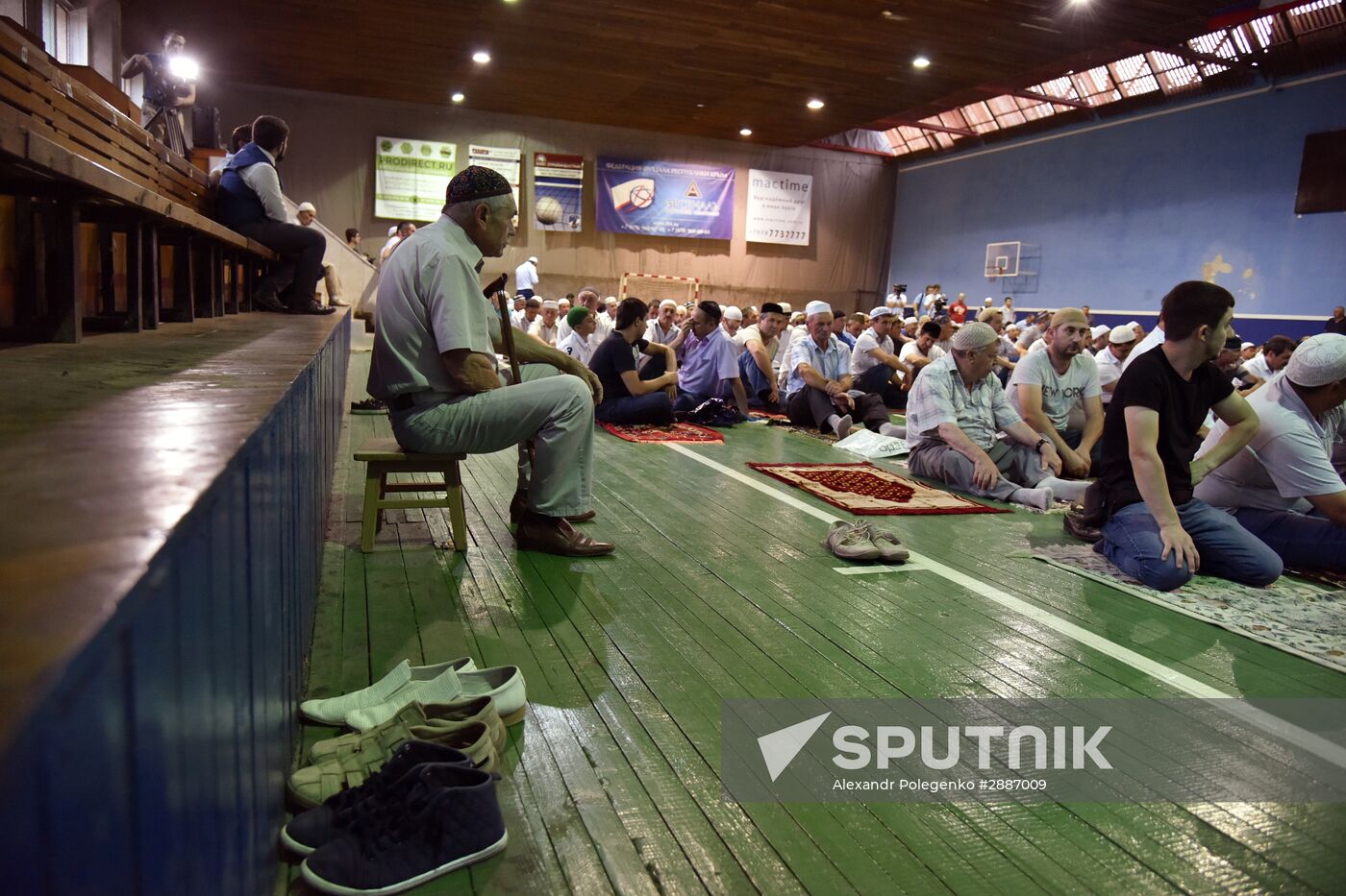 Eid al-Fitr day celebrations in Russia