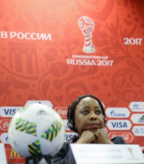 News briefing after meeting of Russia 2018 Organizing Committee's Council with FIFA officials