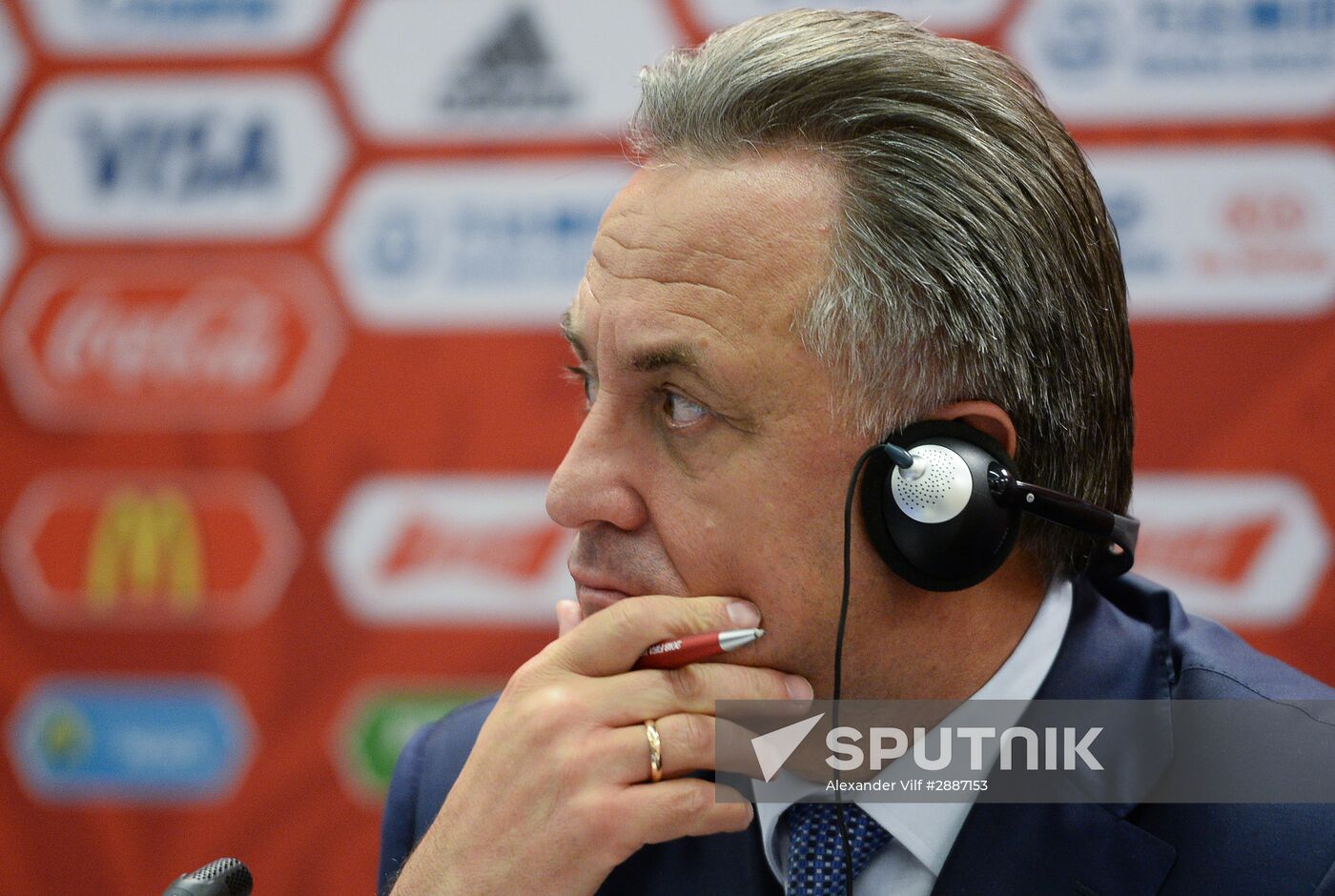 News briefing after meeting of Russia 2018 Organizing Committee's Council with FIFA officials