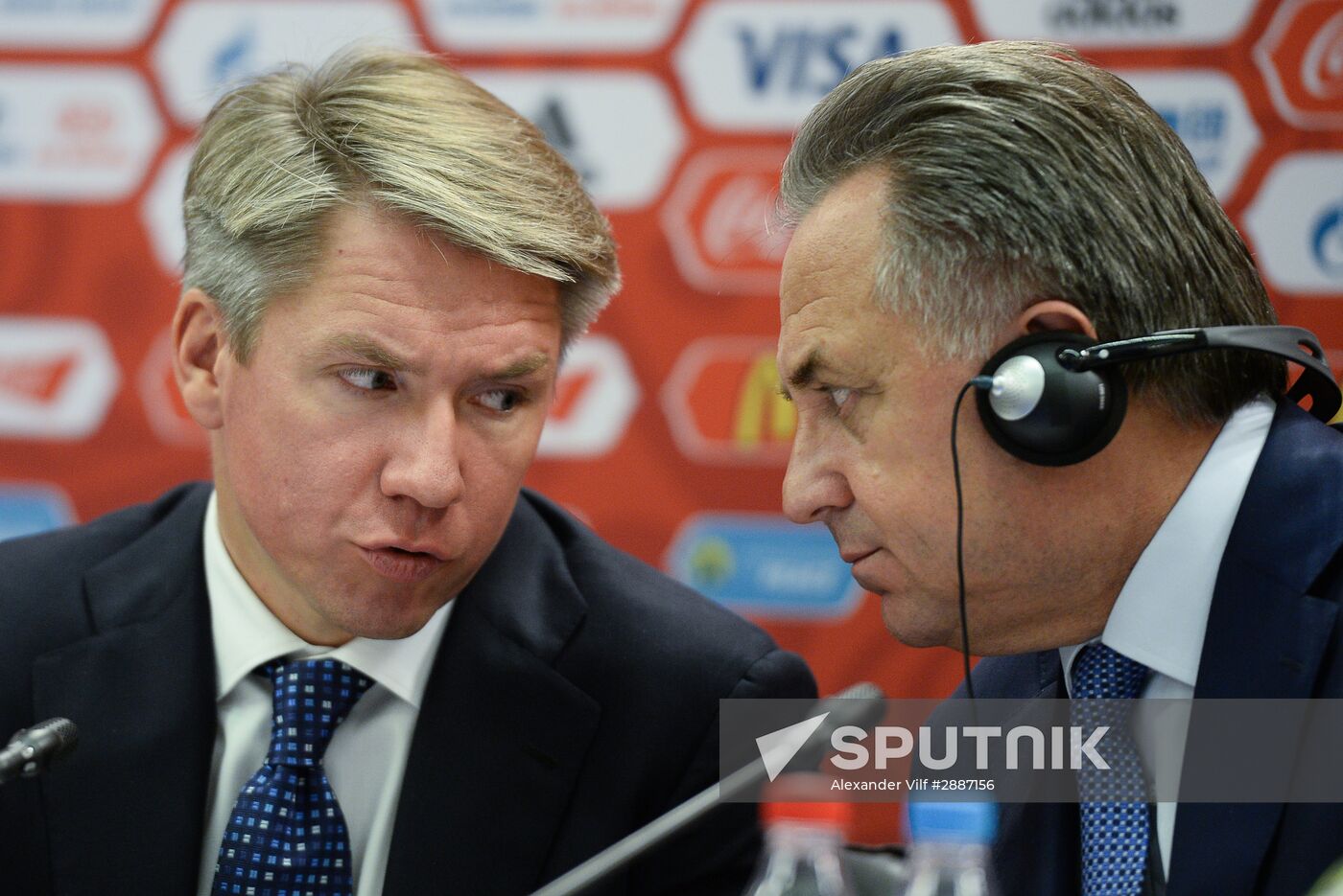 News briefing after meeting of Russia 2018 Organizing Committee's Council with FIFA officials