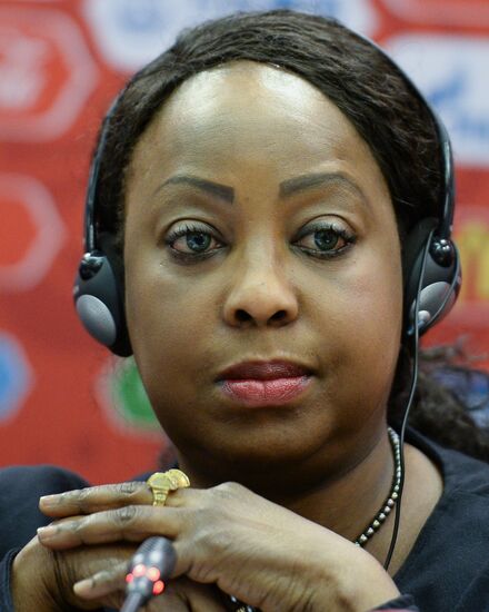 News briefing after meeting of Russia 2018 Organizing Committee's Council with FIFA officials
