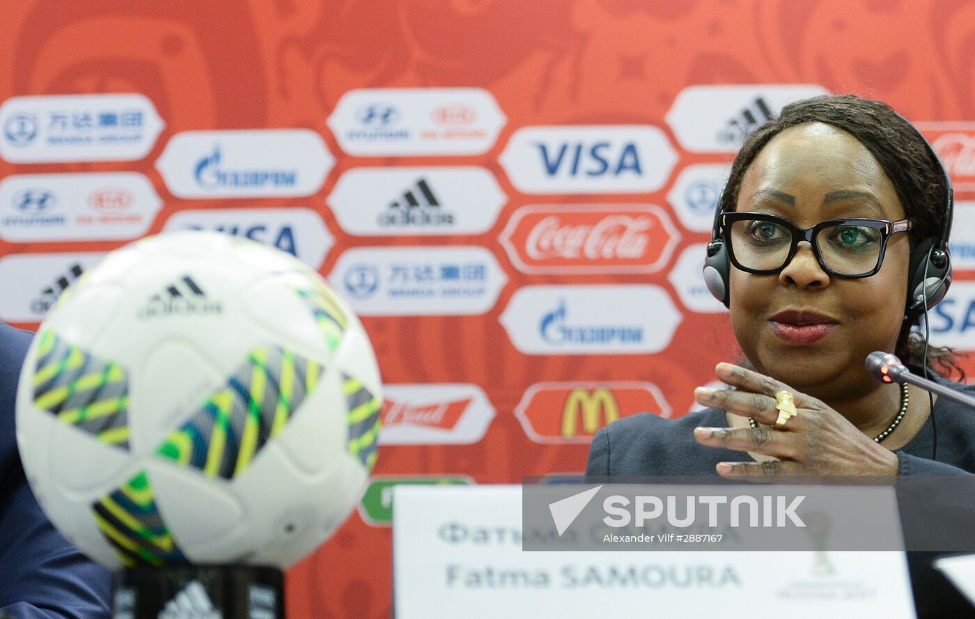 News briefing following meeting of Russia 2018 Organizing Committee's Council with FIFA officials