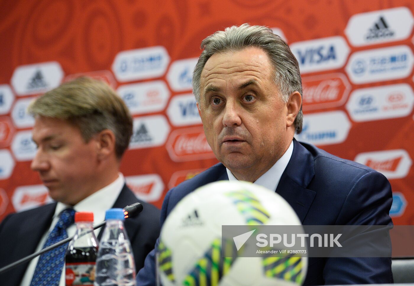 News briefing after meeting of Russia 2018 Organizing Committee's Council with FIFA officials