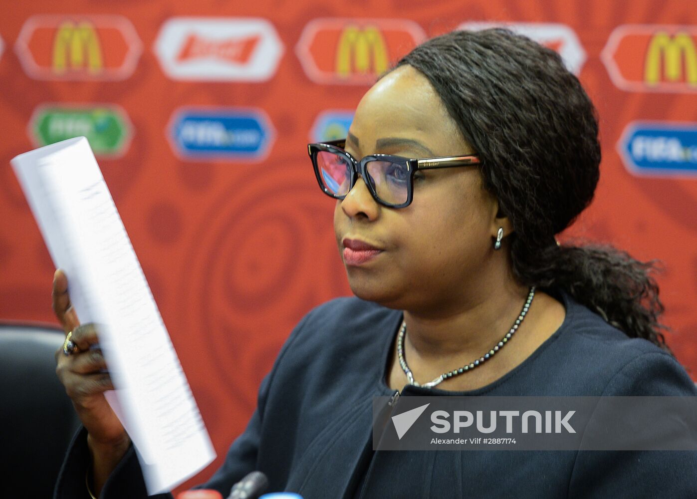 News briefing following meeting of Russia 2018 Organizing Committee's Council with FIFA officials