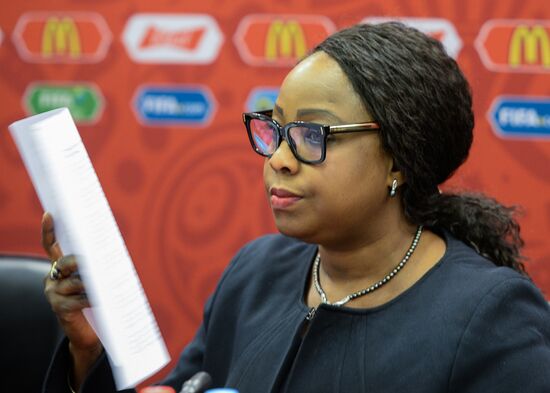 News briefing following meeting of Russia 2018 Organizing Committee's Council with FIFA officials