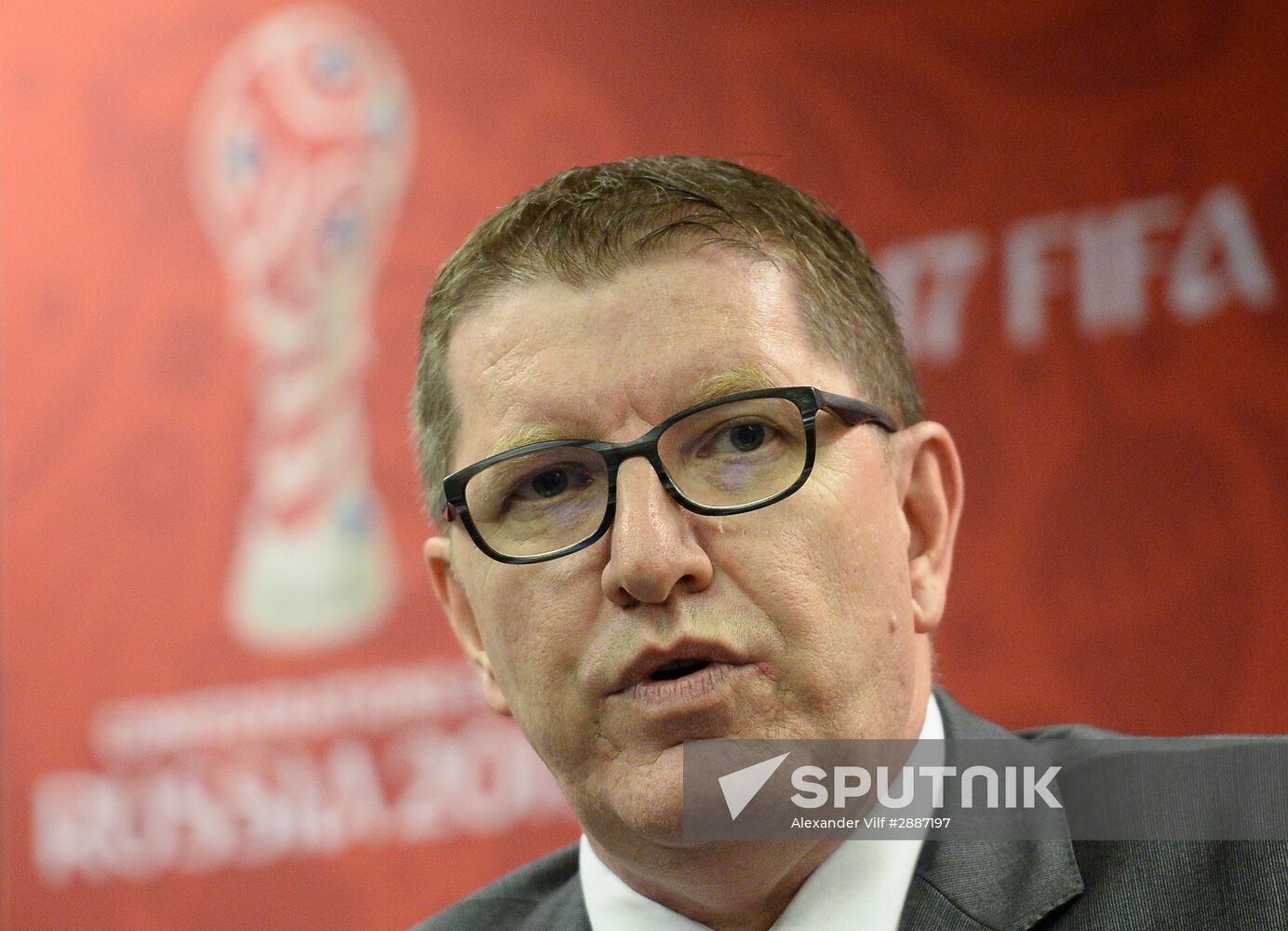 News briefing after meeting of Russia 2018 Organizing Committee's Council with FIFA officials