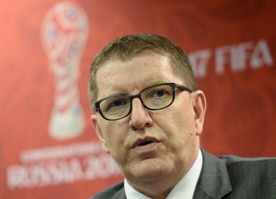 News briefing after meeting of Russia 2018 Organizing Committee's Council with FIFA officials