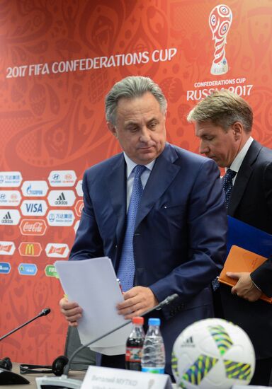 News briefing after meeting of Russia 2018 Organizing Committee's Council with FIFA officials