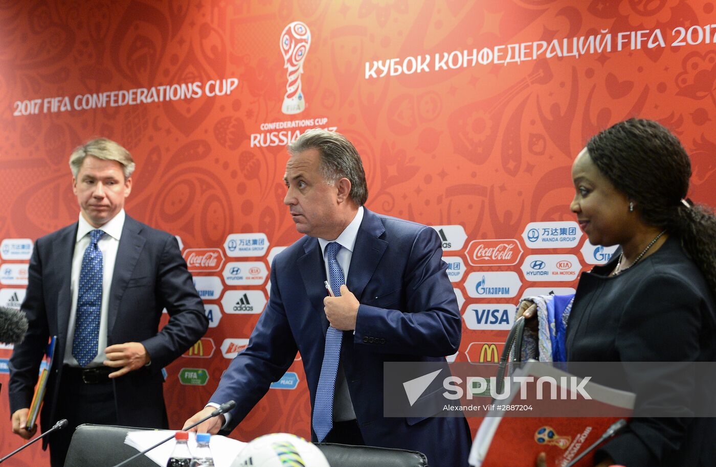 News briefing after meeting of Russia 2018 Organizing Committee's Council with FIFA officials