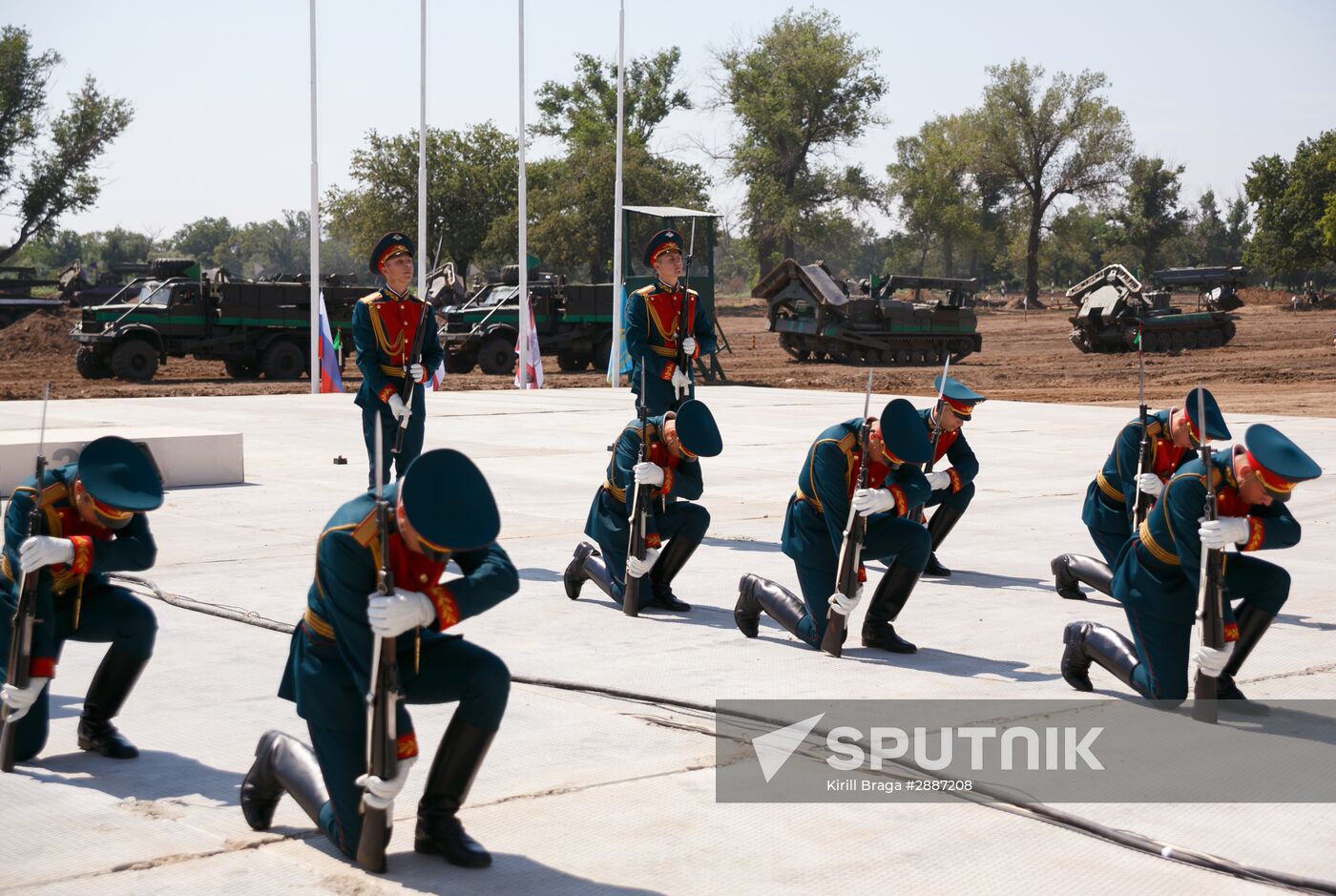 Safe Route exercise involving combat engineer units