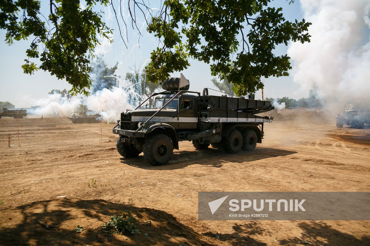 Safe Route exercise involving combat engineer units