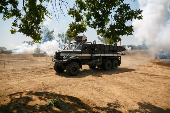 Safe Route exercise involving combat engineer units