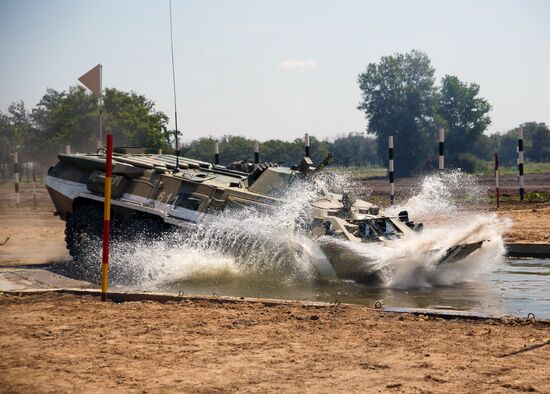 Safe Route exercise involving combat engineer units