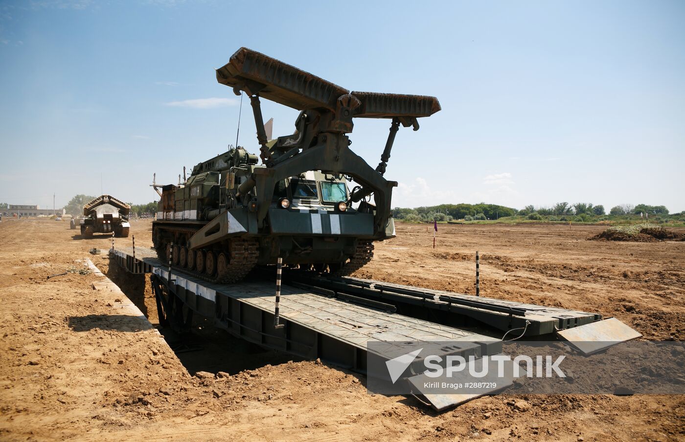 Safe Route exercise involving combat engineer units