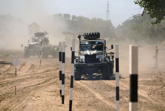 Safe Route exercise involving combat engineer units