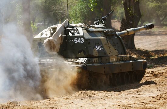 Safe Route exercise involving combat engineer units