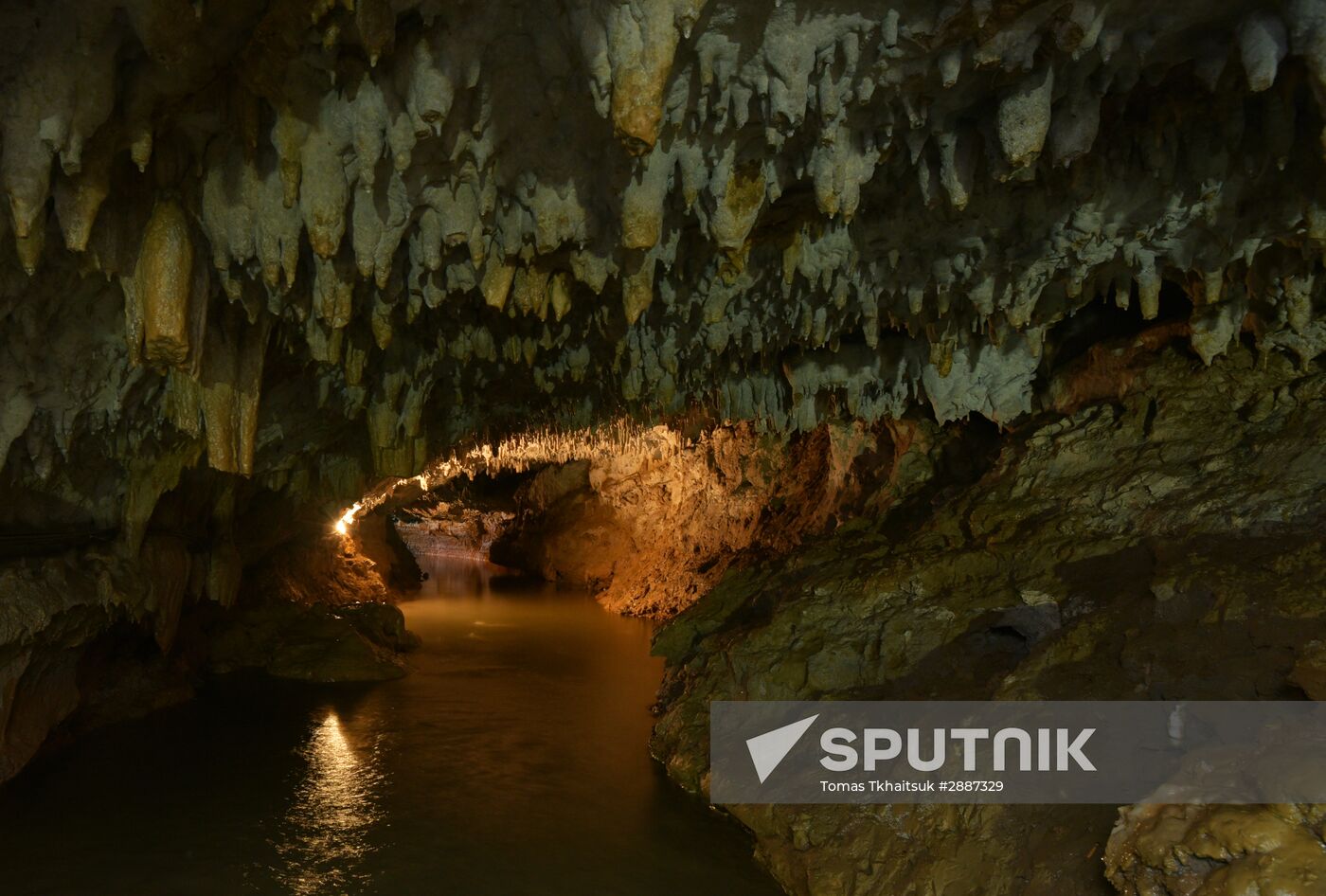 Abkhazia's landmark - Cave Abrskila