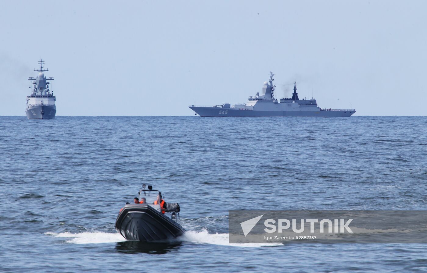 Boiky and Stoiky corvettes return to Baltiisk