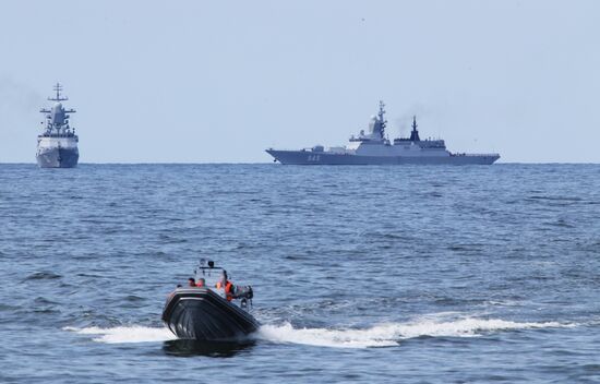 Boiky and Stoiky corvettes return to Baltiisk