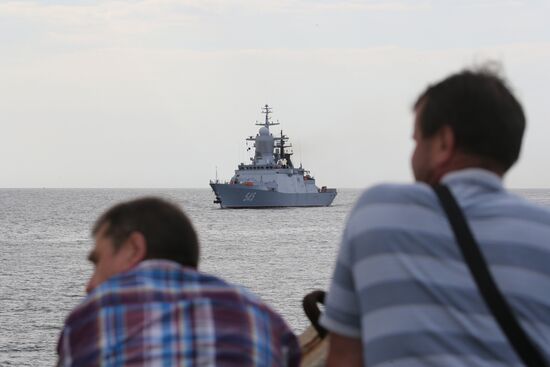 Boiky and Stoiky corvettes return to Baltiysk