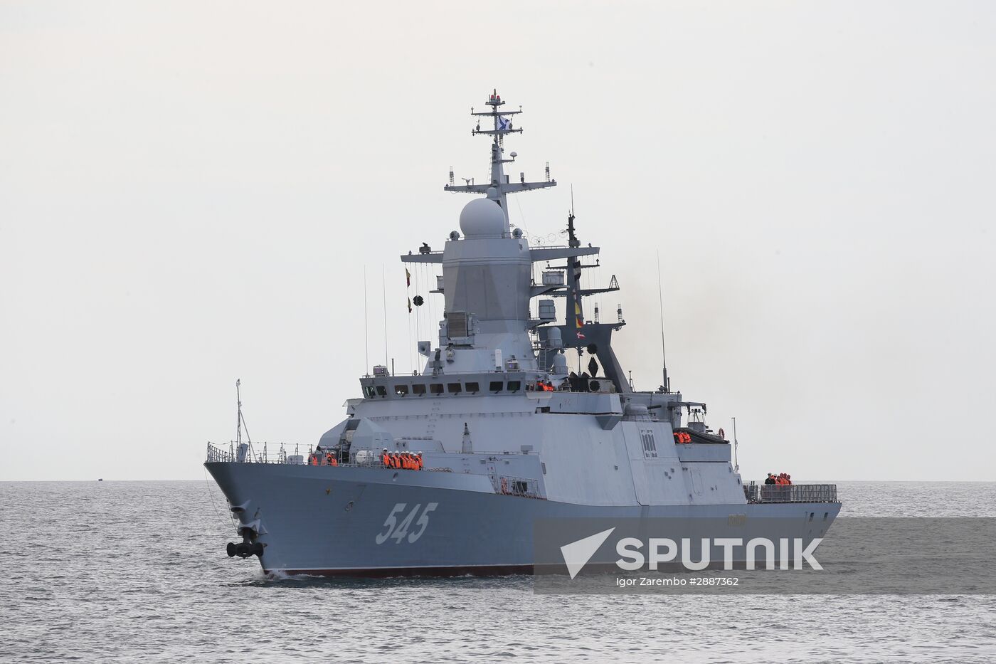 Boiky and Stoiky corvettes return to Baltiysk