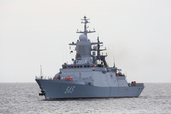 Boiky and Stoiky corvettes return to Baltiysk