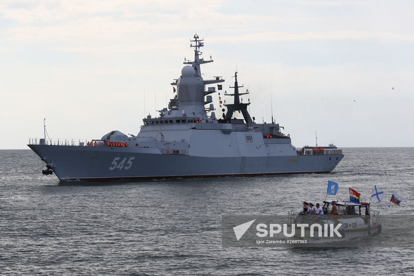 Boiky and Stoiky corvettes return to Baltiysk