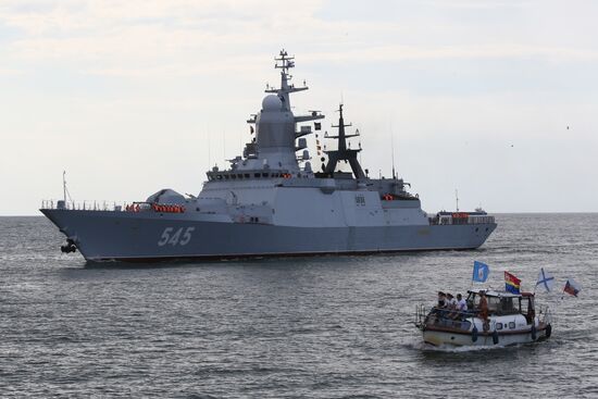 Boiky and Stoiky corvettes return to Baltiysk