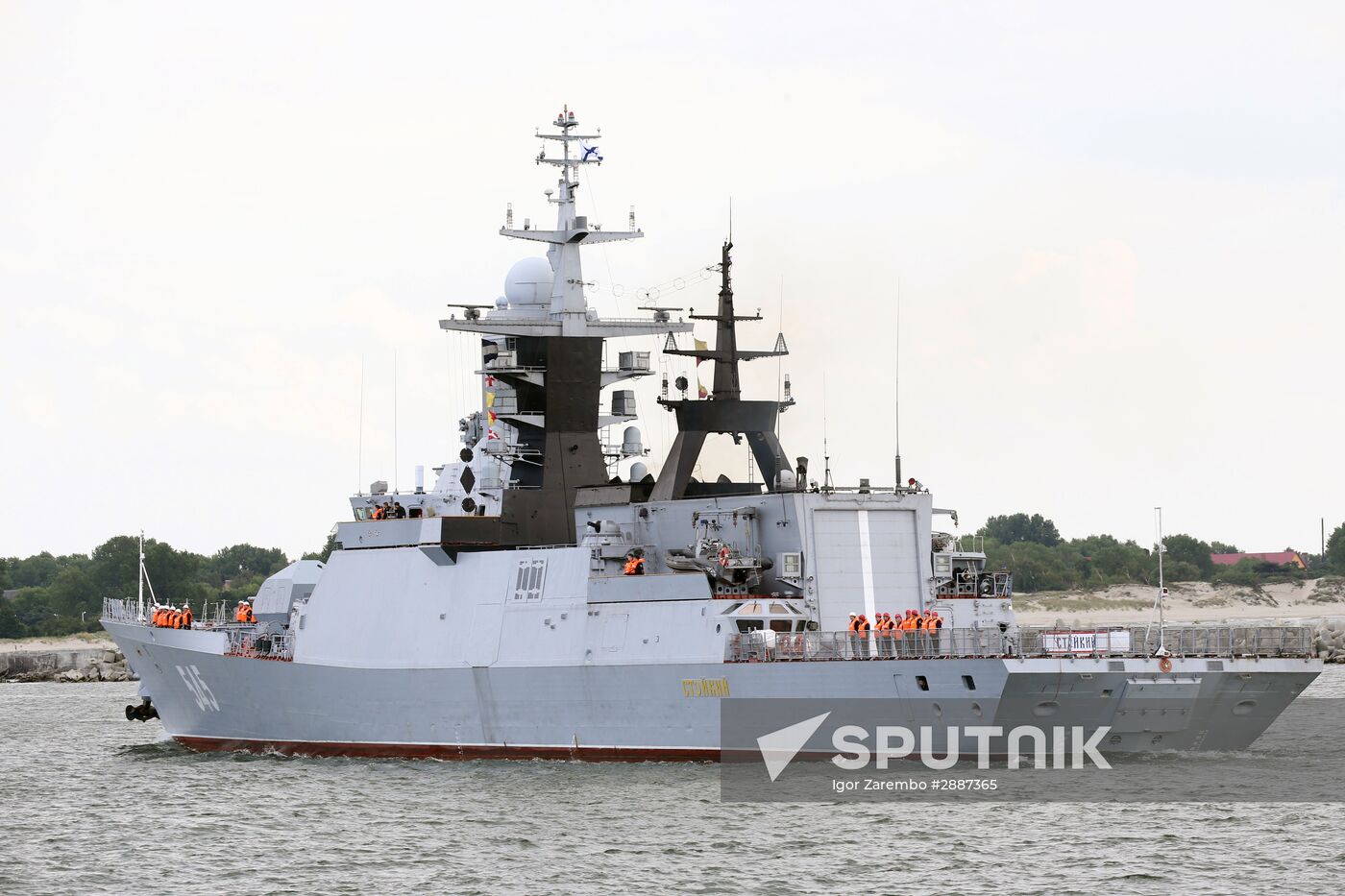 Boiky and Stoiky corvettes return to Baltiysk